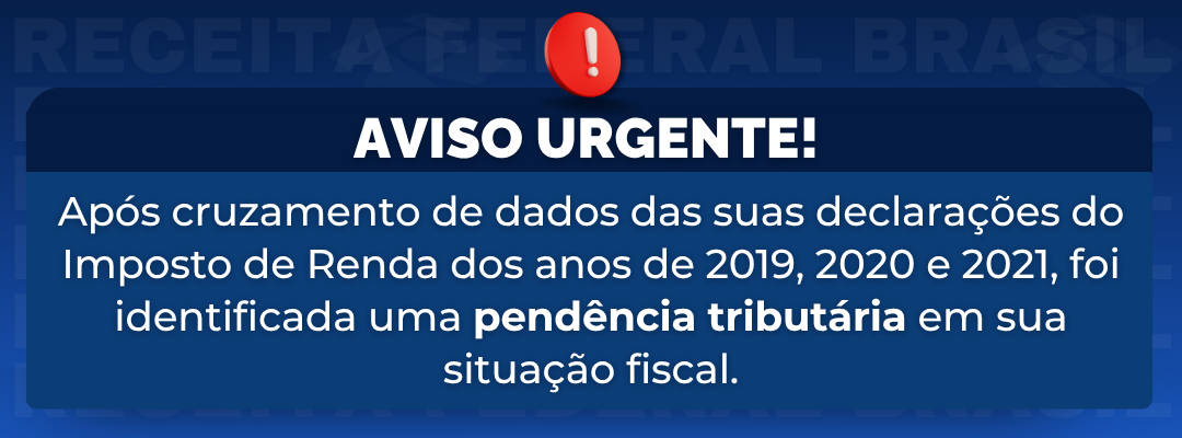 Aviso sobre novas regras do PIX